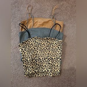 Rue 21. Set of 3 Juniors Crop tops. Size Small